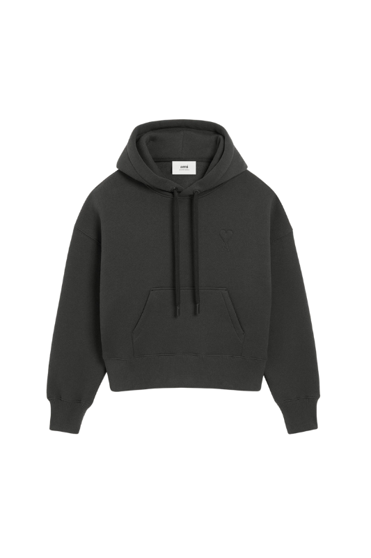 AMI – HOODIE AMI DE COEUR EMBOSSE