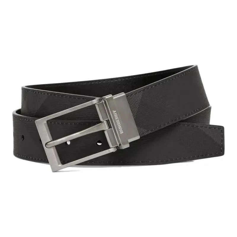 Belt Burberry Check Print Reversible BY017