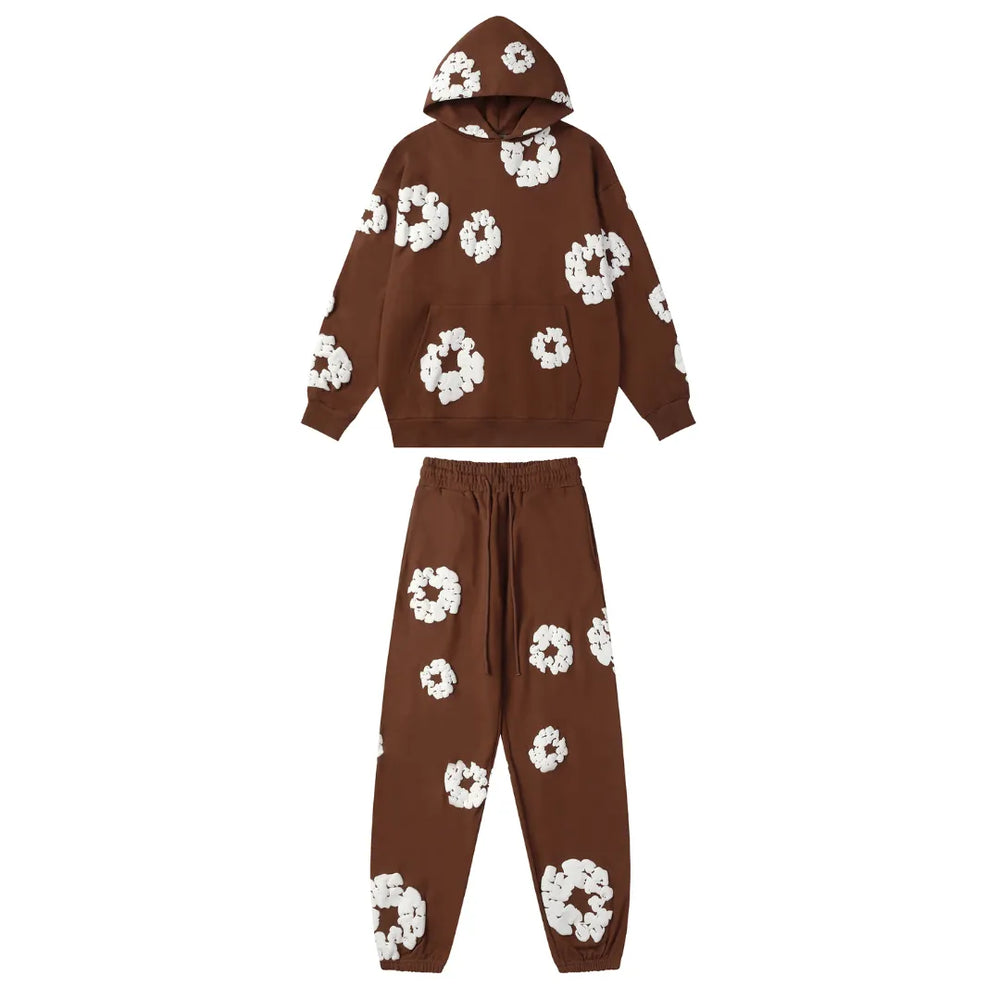 Denim Trs Brown Tracksuit