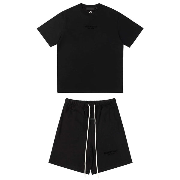 Essentials Black Tracksuit