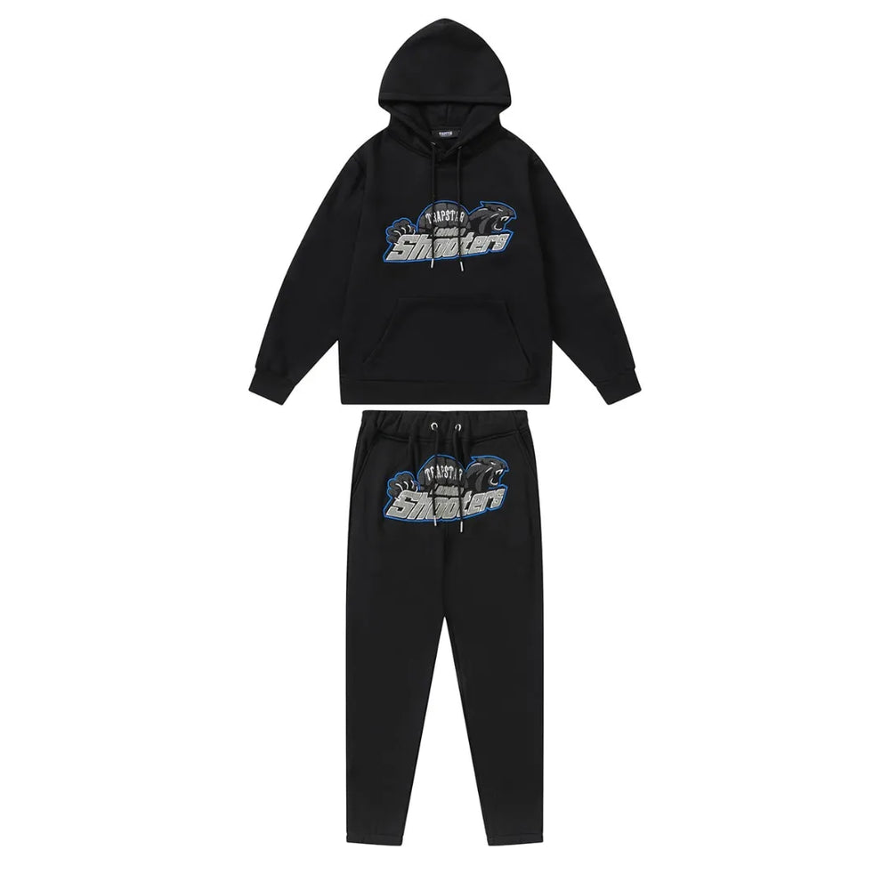 London Shooters Black Blue Tracksuit