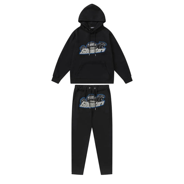 London Shooters Black Blue Tracksuit