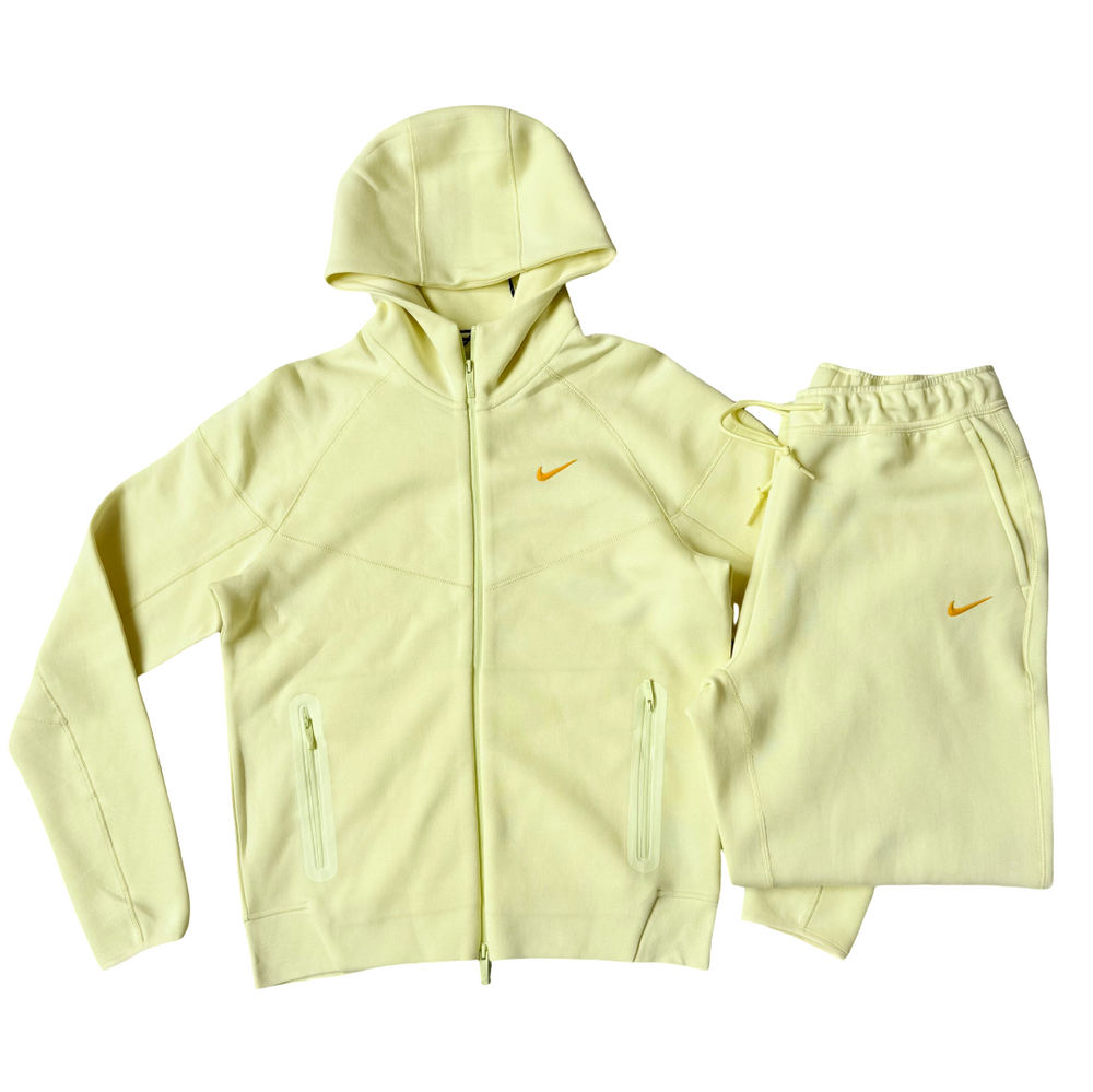 Nocta tech fleece tracksuit yellow