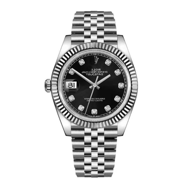 Rolex Date Just Champagne Diamond RLX017