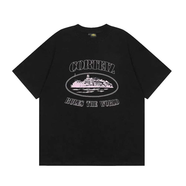 Rules The World Black T-shirt
